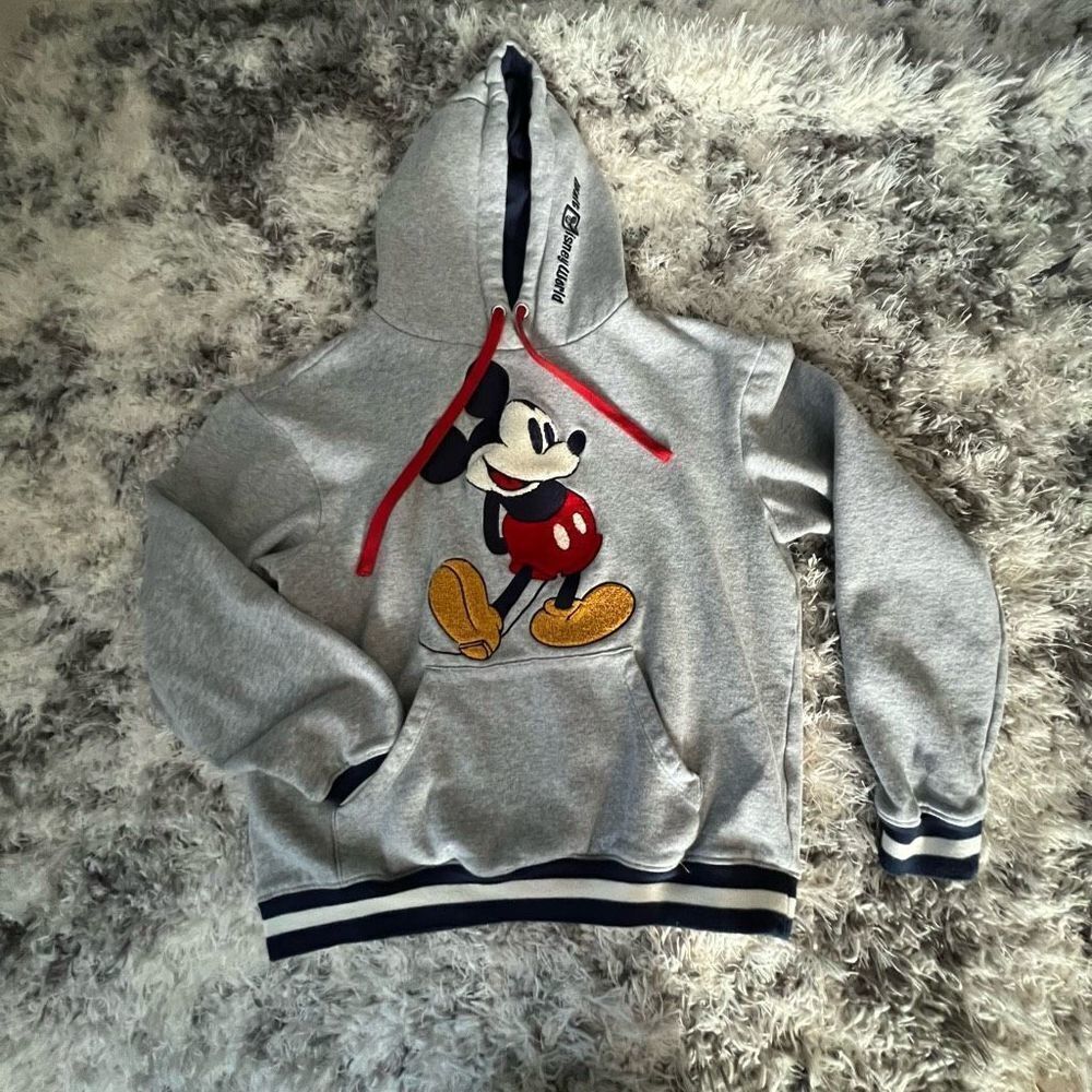 Walt Disney World Original Mickey Mouse Embroidered‎ Hoodie